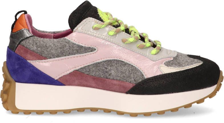 Piedi nudi 26910106PN Grey Lilac H Wijdte Lage sneakers