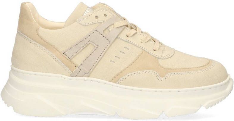 Piedi Nudi Sneakers turbo m42114 101pn , Beige, Dames