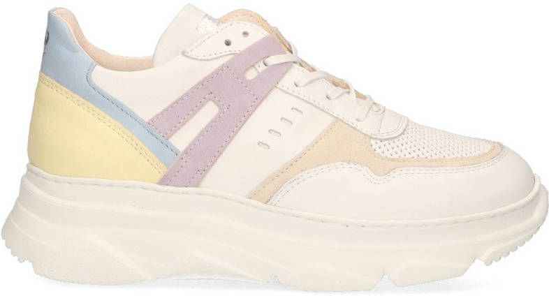 Piedi Nudi Sneakers turbo m42115 101pn , Wit, Dames