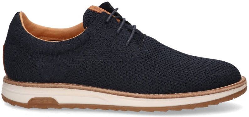 Rehab Blauwe Lage Sneakers Nolan Knit