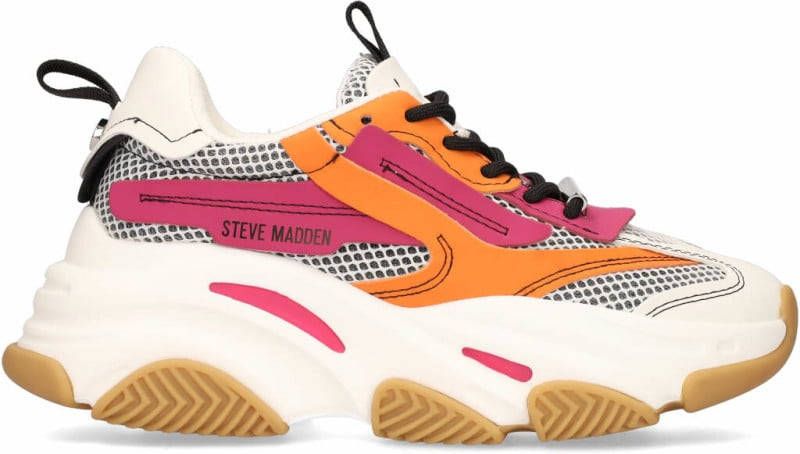 Steve Madden Possession sneakers oranje paars 37