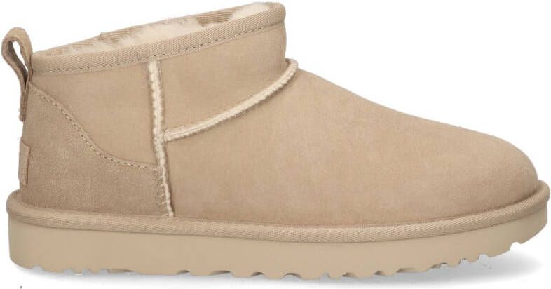 Ugg Klassieke ultra mini laarzen , Beige, Dames