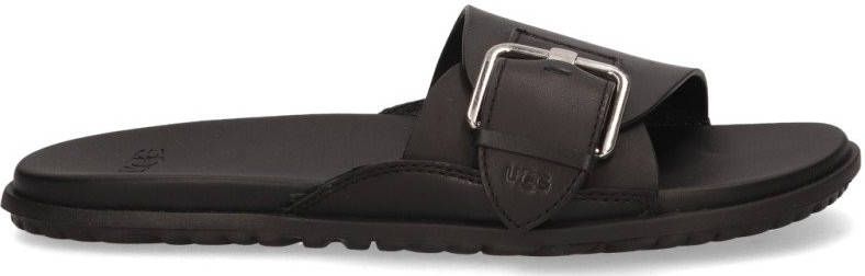 UGG Zwarte Slippers W Solivan Buckle Slide