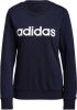 Adidas Performance sportsweater donkerblauw/wit online kopen