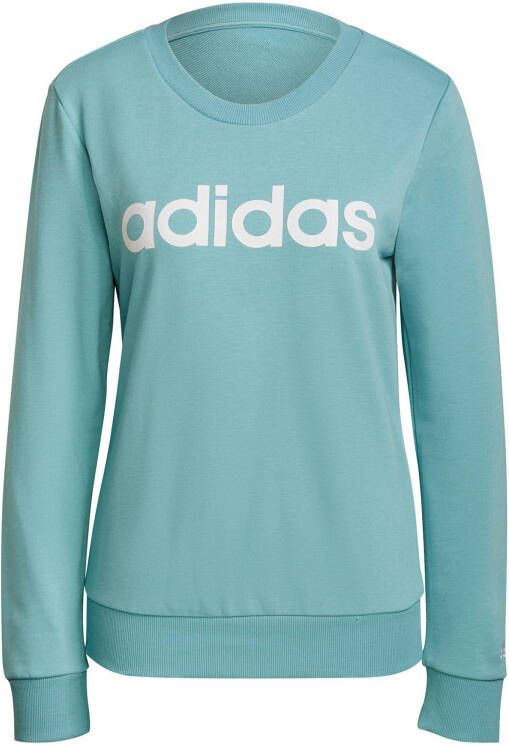 Adidas Performance sportsweater lichtblauw