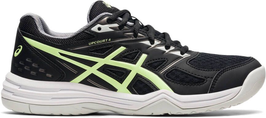 ASICS Upcourt 4 zaalsportschoenen zwart/geel