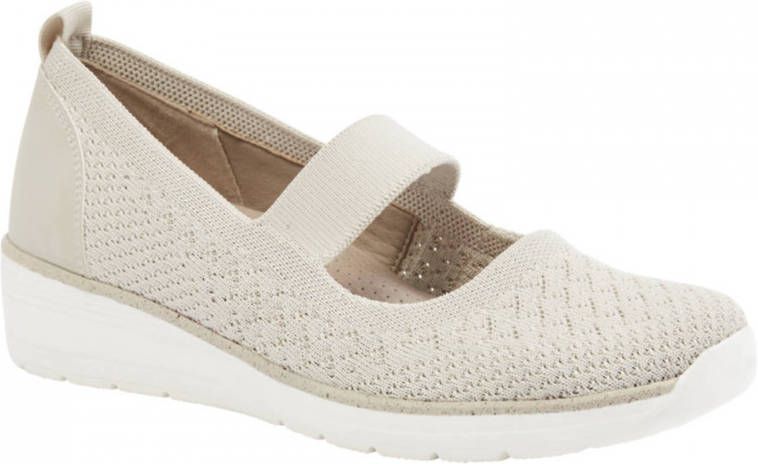 Easy Street Comfort Beige instapper elastiek