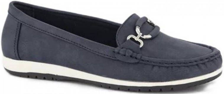 Easy Street Donkerblauwe instapper