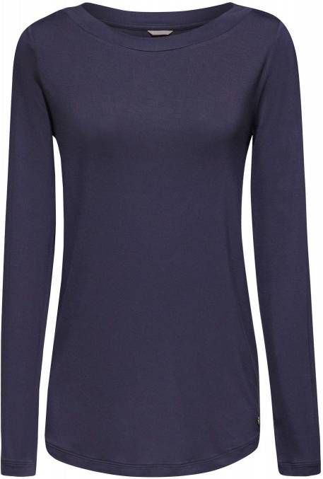ESPRIT Women Bodywear pyjamatop donkerblauw