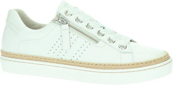 Gabor leren sneakers wit