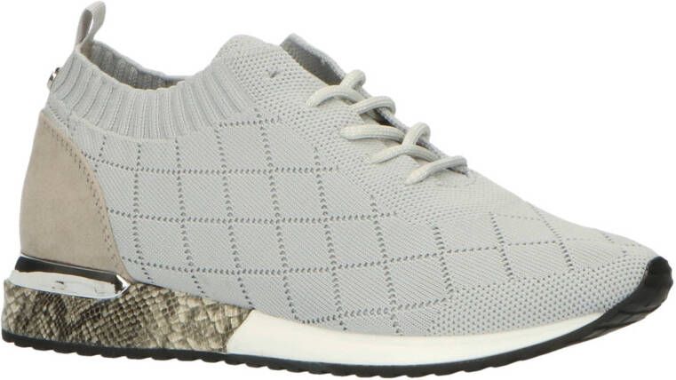 La Strada sneakers lichtgrijs
