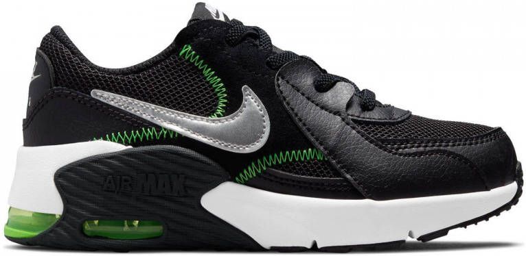 Nike Air Max Excee sneakers zwart/zilvergrijs/groen