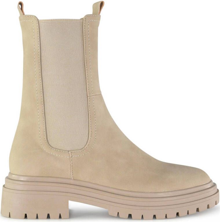 PS Poelman POSH by Poelman Lita chelsea boots beige
