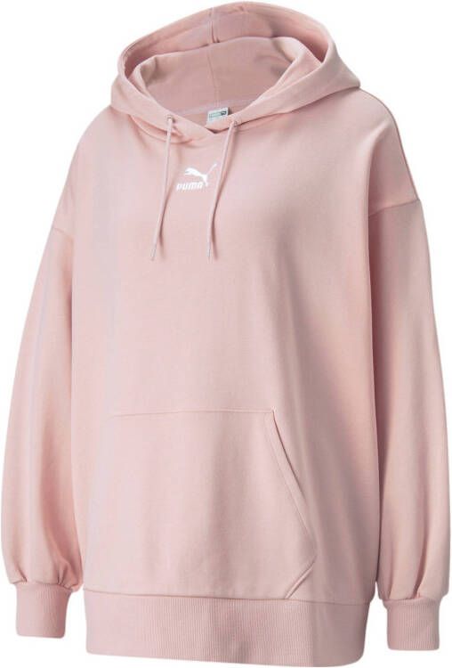 Puma Bluza Classics Oversized Hoodie Lotus