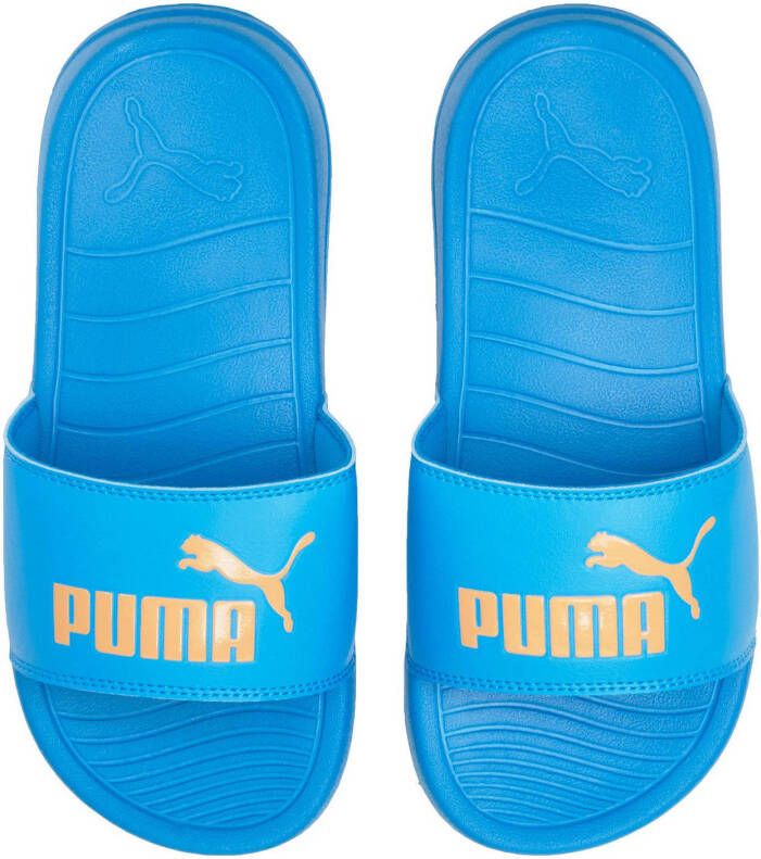 Puma Popcat 20 Jr. sneakers blauw/lichtoranje