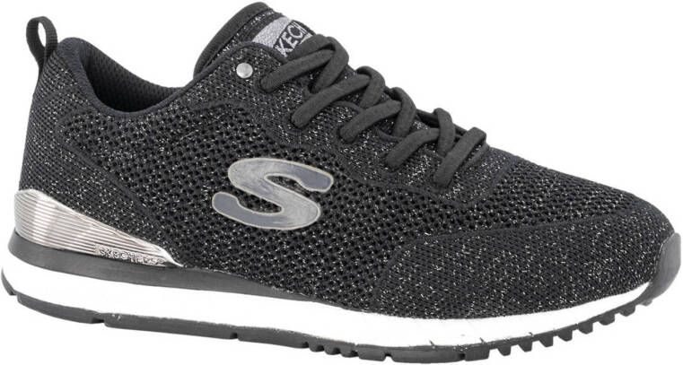 Skechers sneakers zwart/zilver
