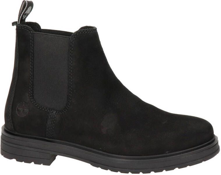 Timberland nubuck chelsea boots zwart