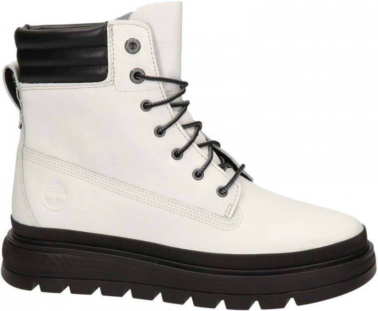 Timberland Ray City leren veterboots wit