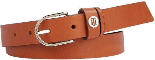 Tommy Hilfiger leren riem cognac