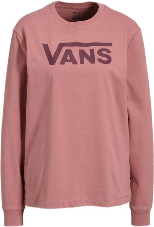 VANS longsleeve Flying V Classic roze