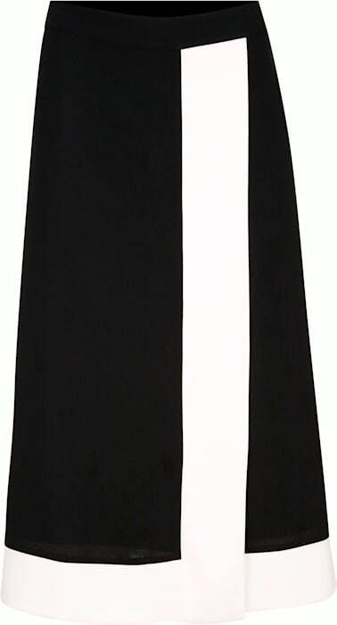 alba moda Rok in wikkellook Zwart/Wit