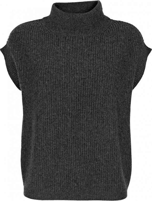 alba moda Spencer van hoogwaardig zuiver kasjmier Antraciet