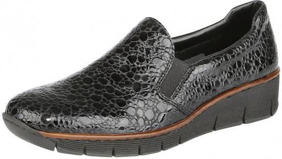 Rieker dames instapschoenen Zwart - Damesschoenen.nl