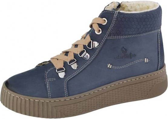 Naturläufer Hoge veterschoen Blauw