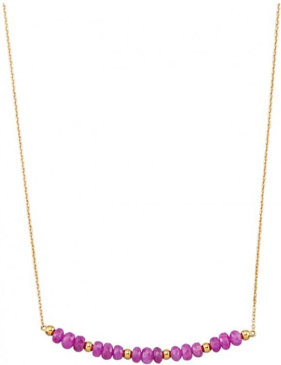 KLiNGEL Collier 9 kt. Rood