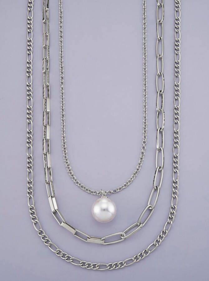 KLiNGEL Collier Zilverkleur