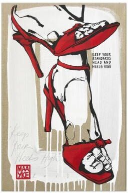 Riverdale Schilderij Keep Your Heels High 60 x 40 x 2