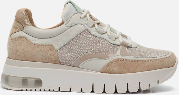 Aqa Sneakers beige Leer