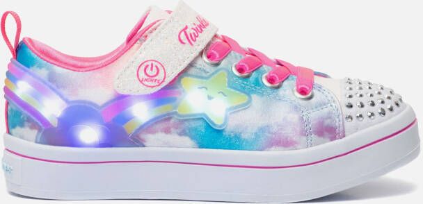 Skechers Twi Lites sneakers zilver Synthetisch