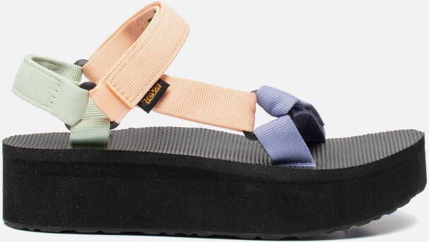 Teva Flatform Srmlt Sandaal , Zwart, Dames